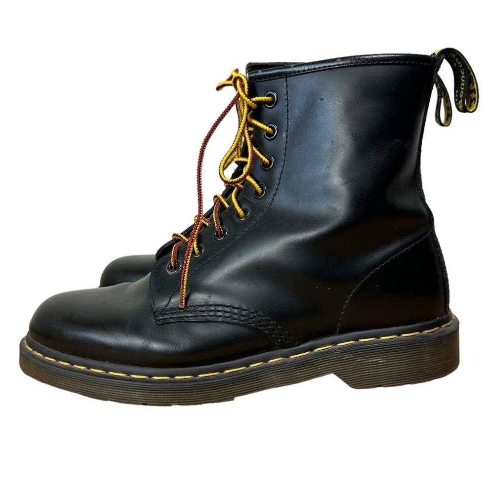 Dr Martens 1460 Air Wair Boots Smooth Black Mens Size 10 Womens 11